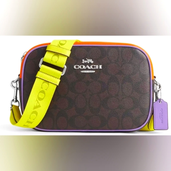 Coach Handbags - COACH Jamie Camera Bag In Colorblock Signature Canvas